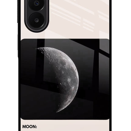 Moon Phase Samsung A27 5G Glass Case Back Cover by Casekaro