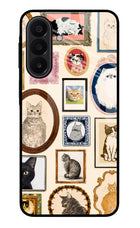 Mirror Cats Samsung A27 5G Glass Case Back Cover by Casekaro