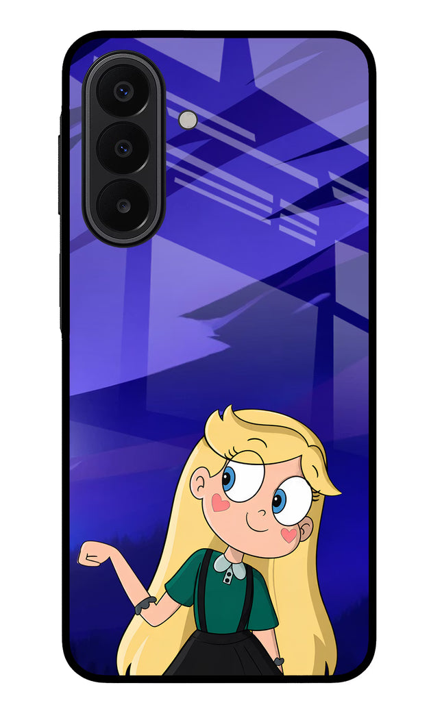 Star Glow Samsung A27 5G Glass Case Back Cover by Casekaro