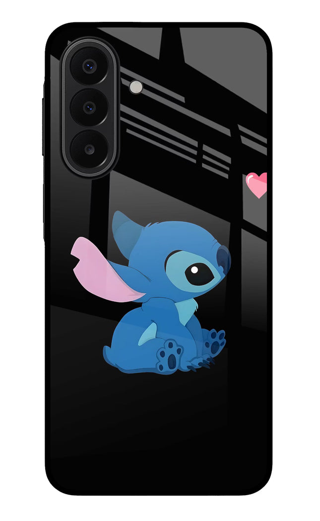 Stitch Crush Samsung A27 5G Glass Case Back Cover by Casekaro