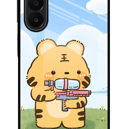 Tiger Treat Samsung A27 5G Glass Case