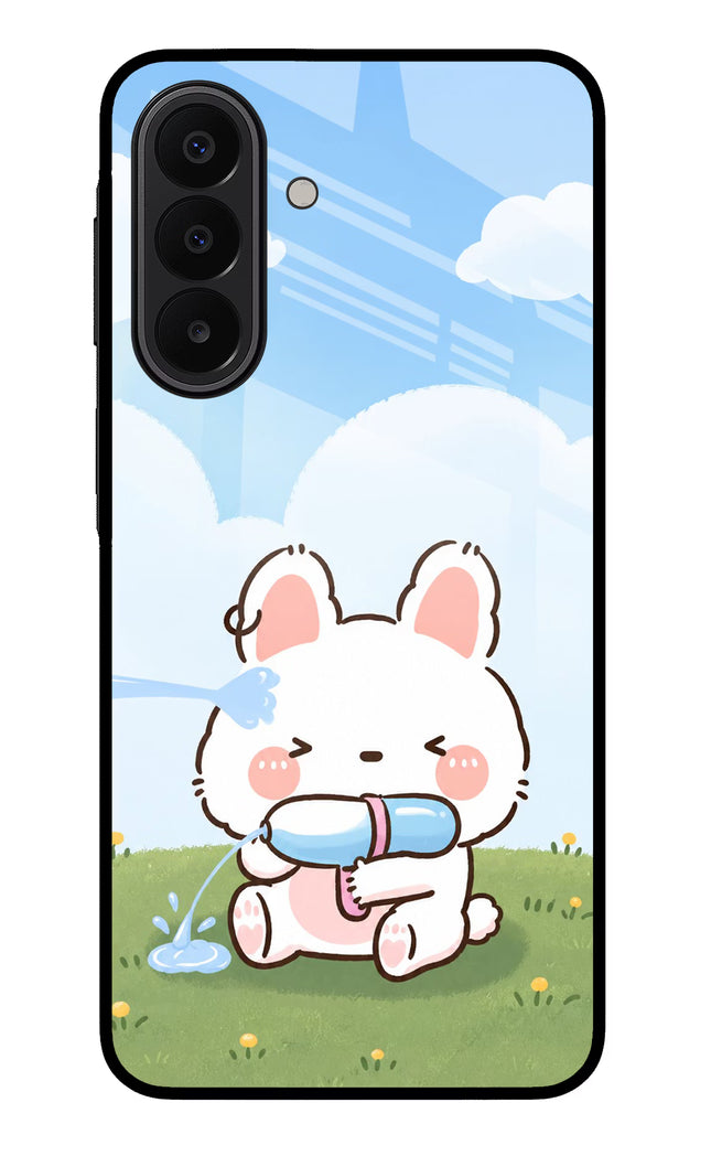 Bunny Treat Samsung A27 5G Glass Case Back Cover by Casekaro