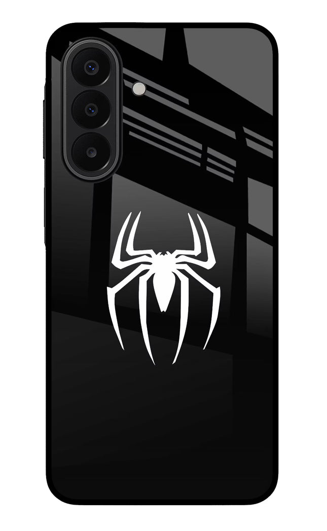 Miles Symbol Samsung A27 5G Glass Case Back Cover by Casekaro