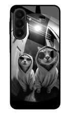 Hood Cats Samsung A27 5G Glass Case Back Cover by Casekaro