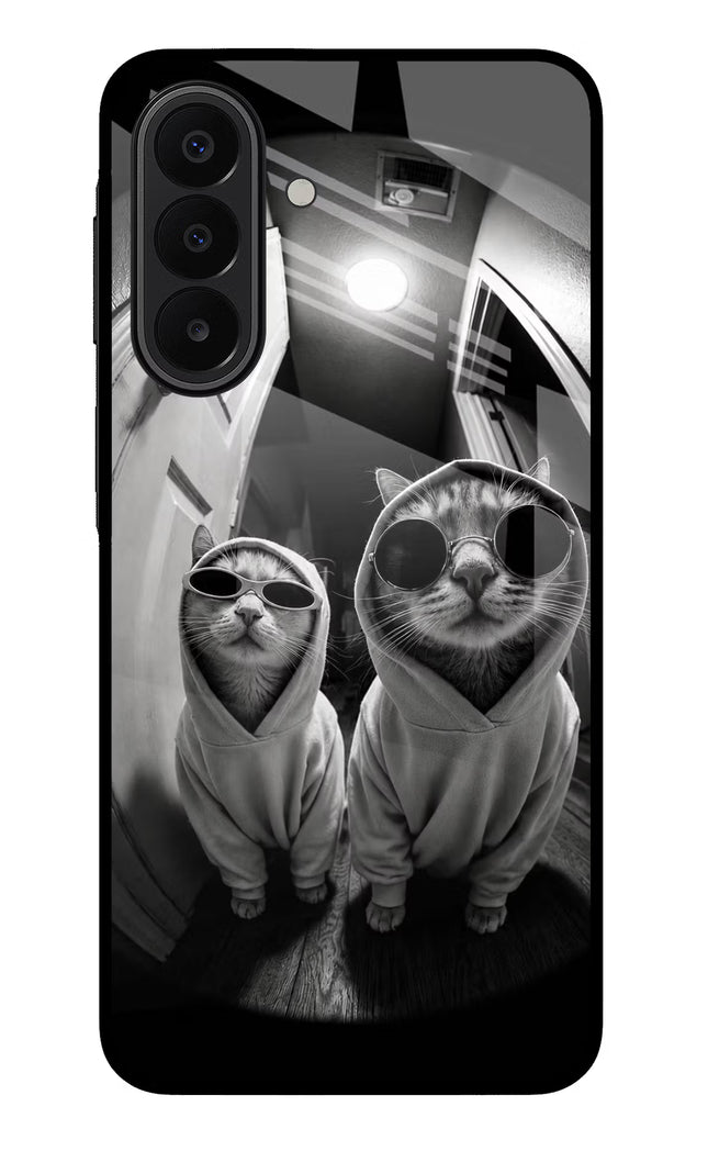 Hood Cats Samsung A27 5G Glass Case Back Cover by Casekaro
