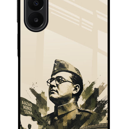 Netaji Rising Samsung A27 5G Glass Case