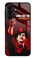 Bhagat Singh Revolution Samsung A27 5G Glass Case