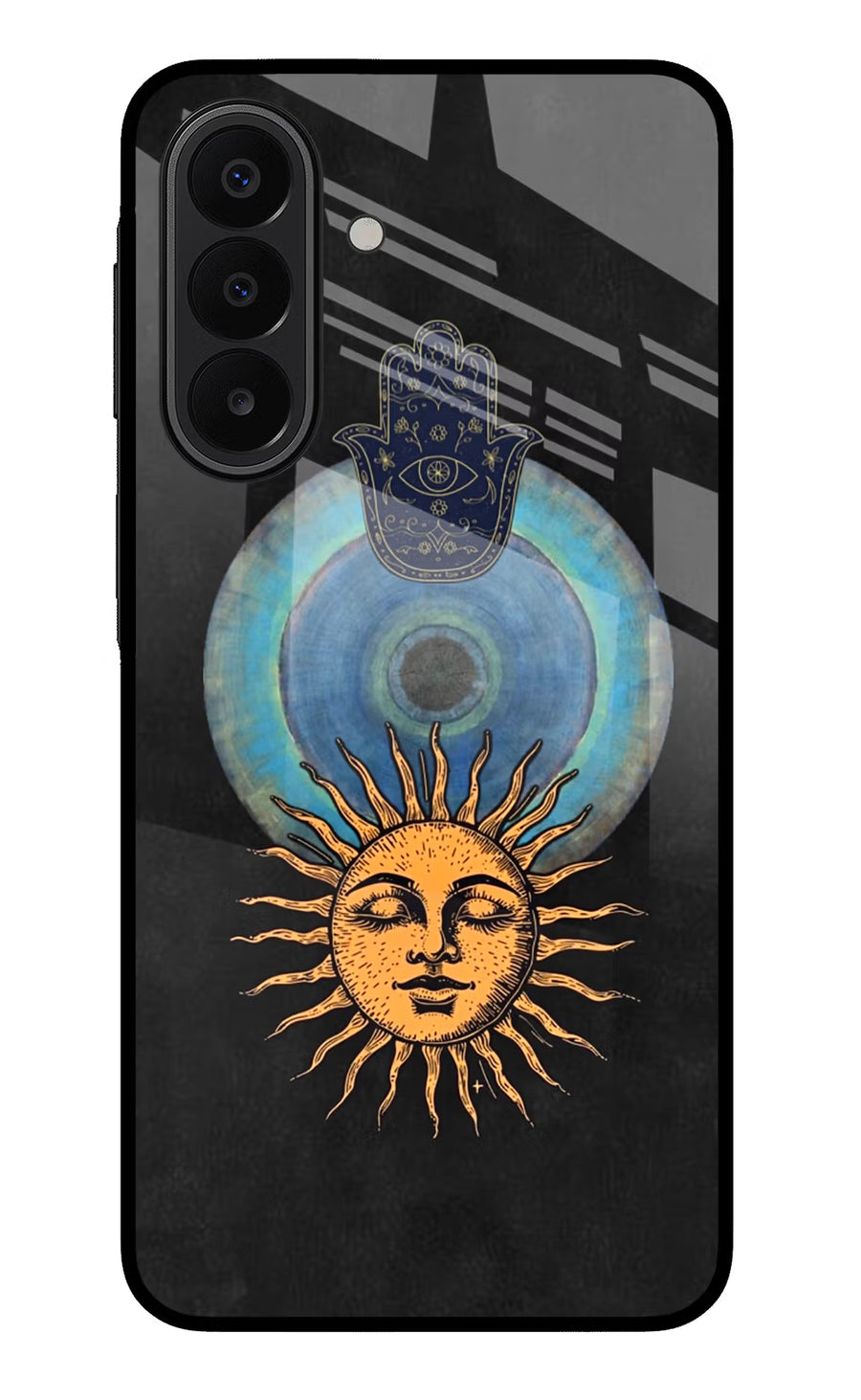 Divine Sun Samsung A27 5G Back Cover, Glass case
