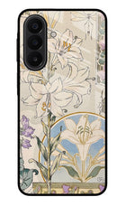 White Lily Samsung A27 5G Glass Case