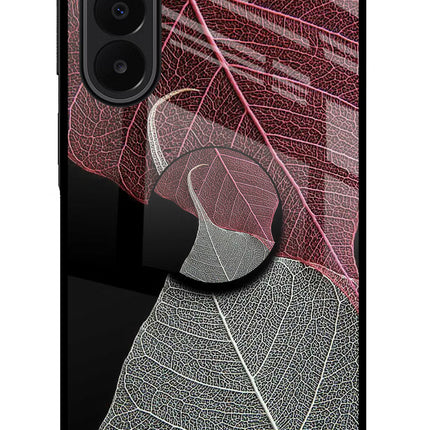 Leaf Pattern Samsung A27 5G Pop Case by Casekaro