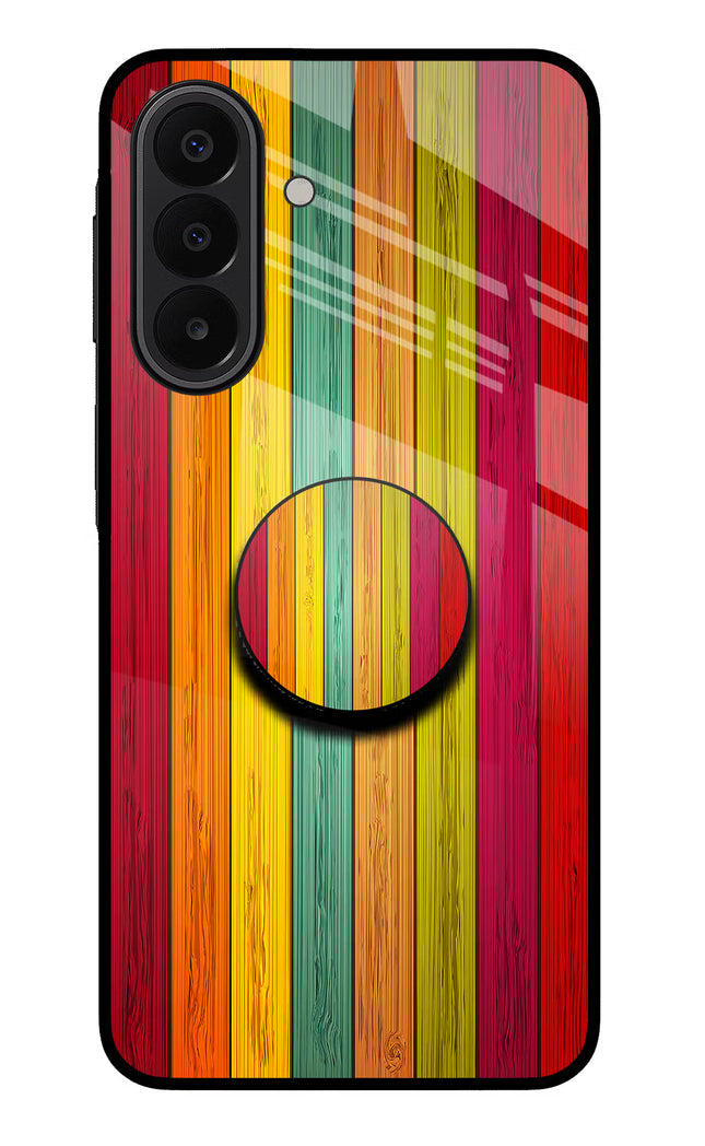 Multicolor Wooden Samsung A27 5G Pop Case by Casekaro