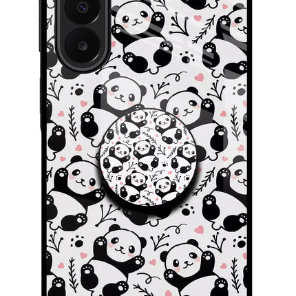 Cute Panda Samsung A27 5G Pop Case by Casekaro