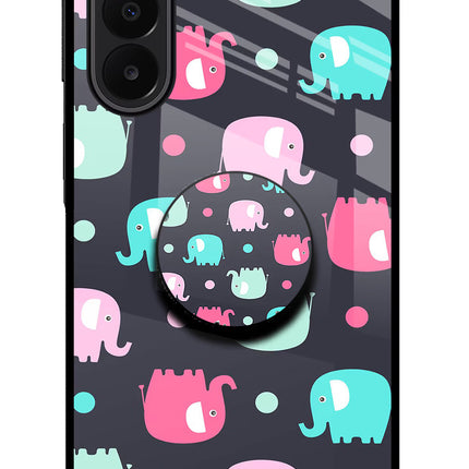 Baby Elephants Samsung A27 5G Pop Case by Casekaro