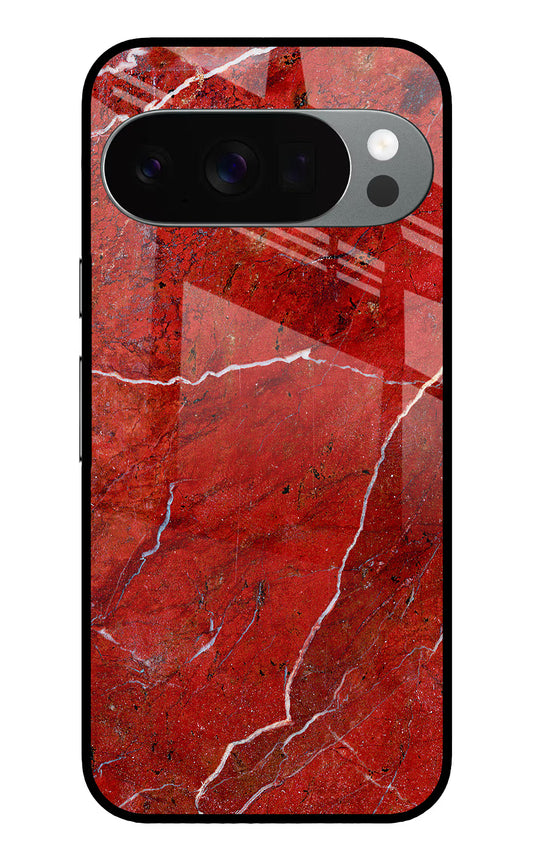 Red Marble Design Google Pixel 10 Pro Glass Case