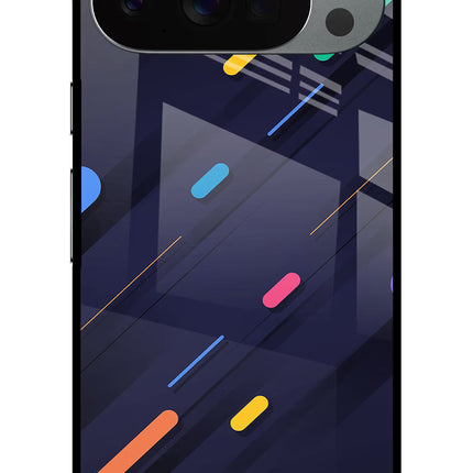 Abstract Design Google Pixel 10 Pro Glass Case