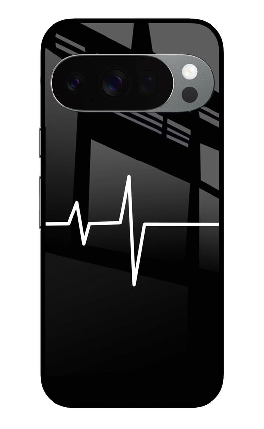 Heart Beats Google Pixel 10 Pro Glass Case