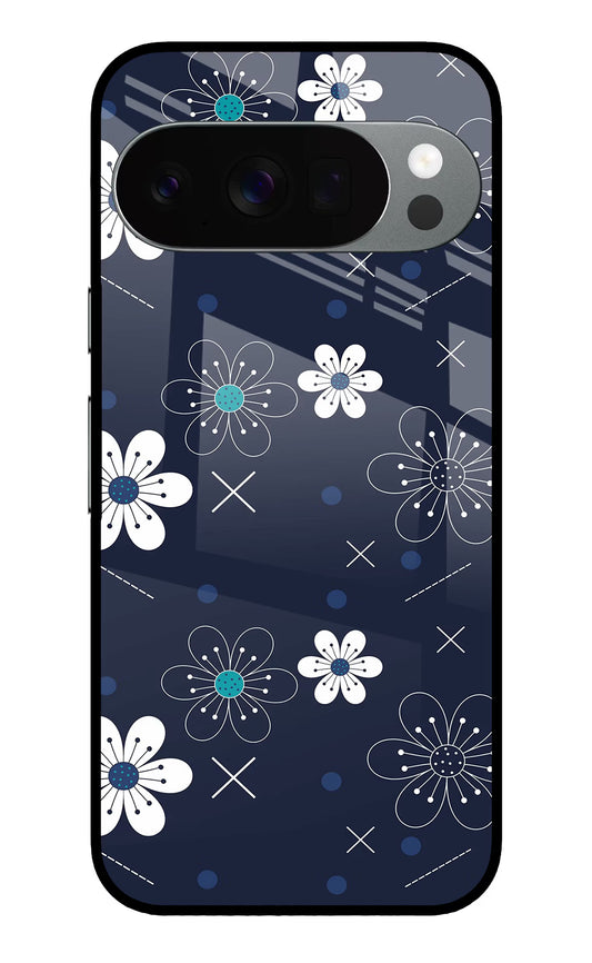 Flowers Google Pixel 10 Pro Glass Case