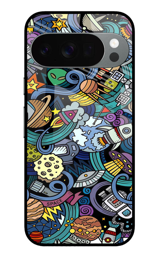 Space Abstract Google Pixel 10 Pro Glass Case