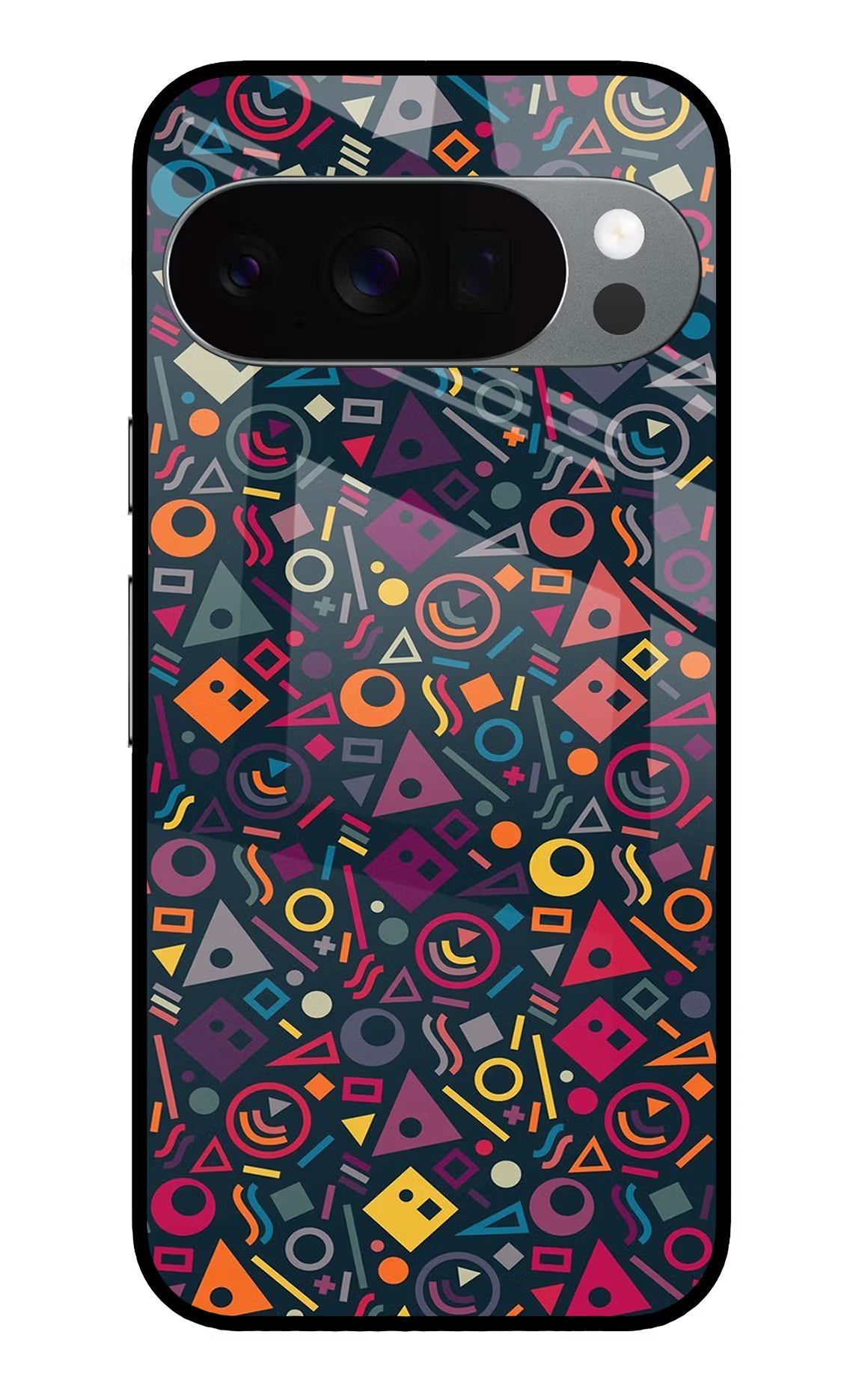 Geometric Abstract Google Pixel 10 Pro Glass Case