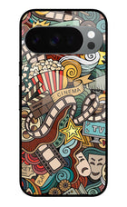 Cinema Abstract Google Pixel 10 Pro Glass Case