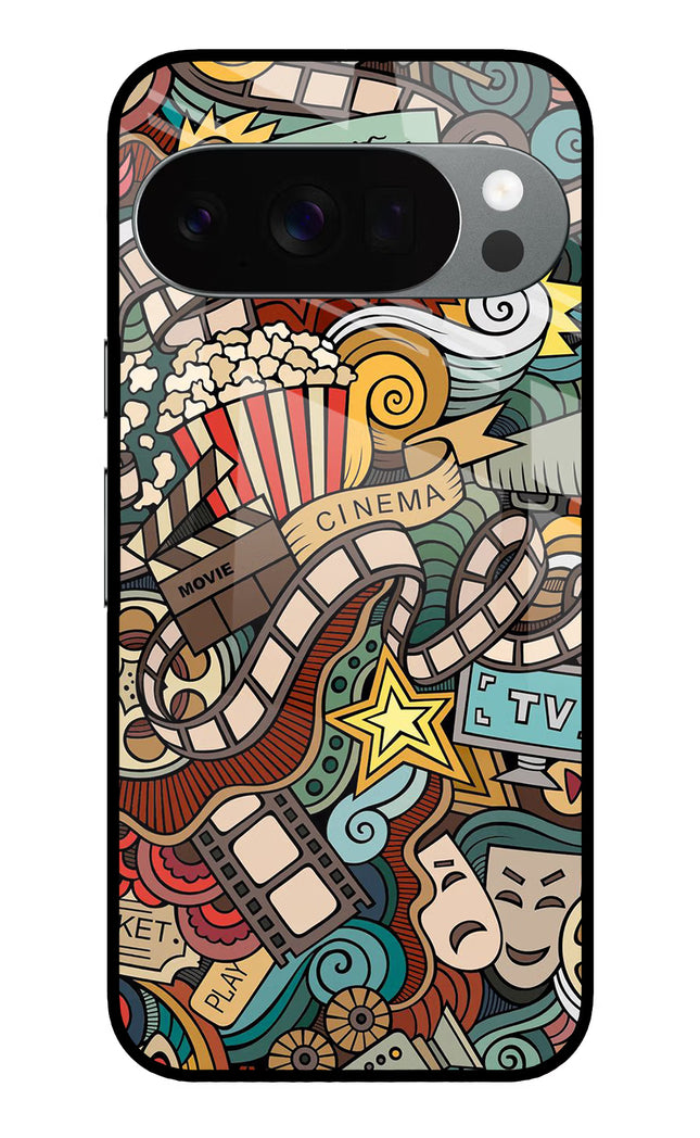 Cinema Abstract Google Pixel 10 Pro Glass Case