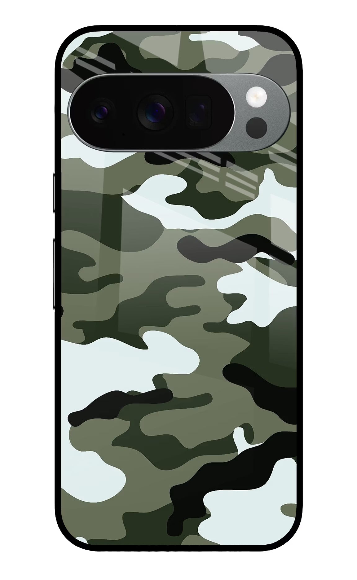 Camouflage Google Pixel 10 Pro Glass Case