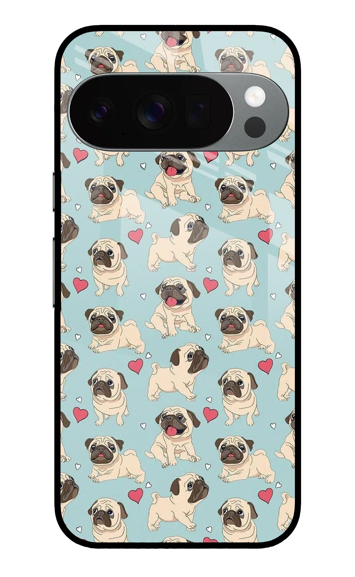 Pug Dog Google Pixel 10 Pro Glass Case