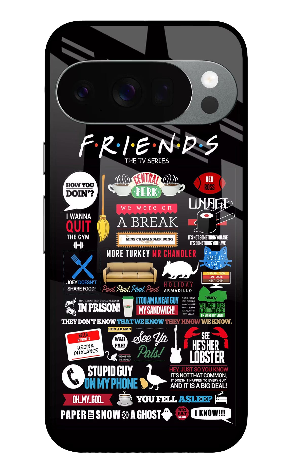 FRIENDS Google Pixel 10 Pro Glass Case