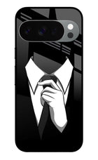 Black Tie Google Pixel 10 Pro Glass Case
