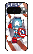 Captain America Google Pixel 10 Pro Glass Case