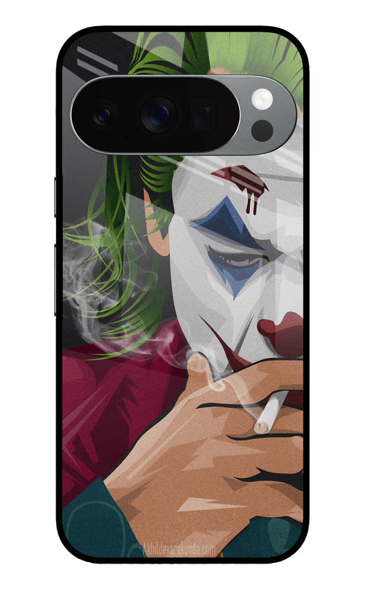 Joker Smoking Google Pixel 10 Pro Glass Case