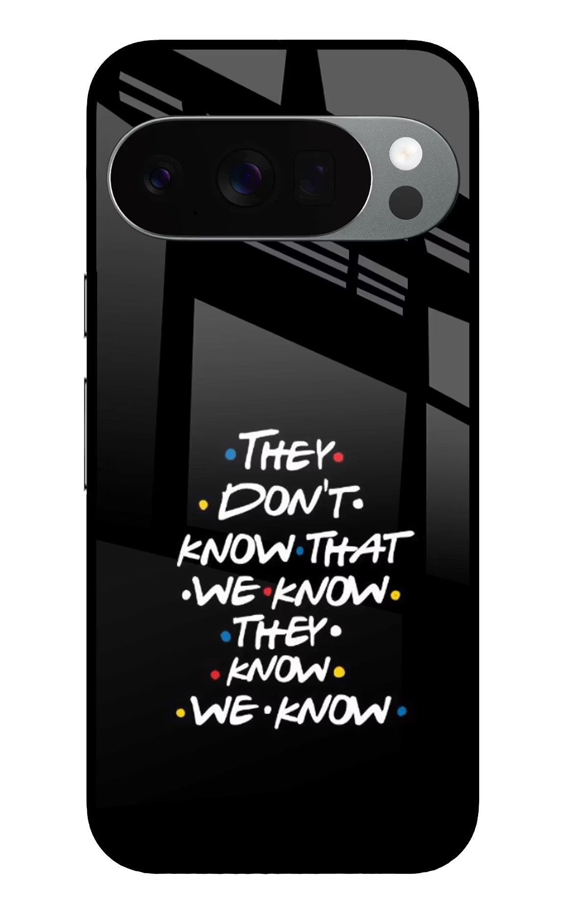 FRIENDS Dialogue Google Pixel 10 Pro Glass Case