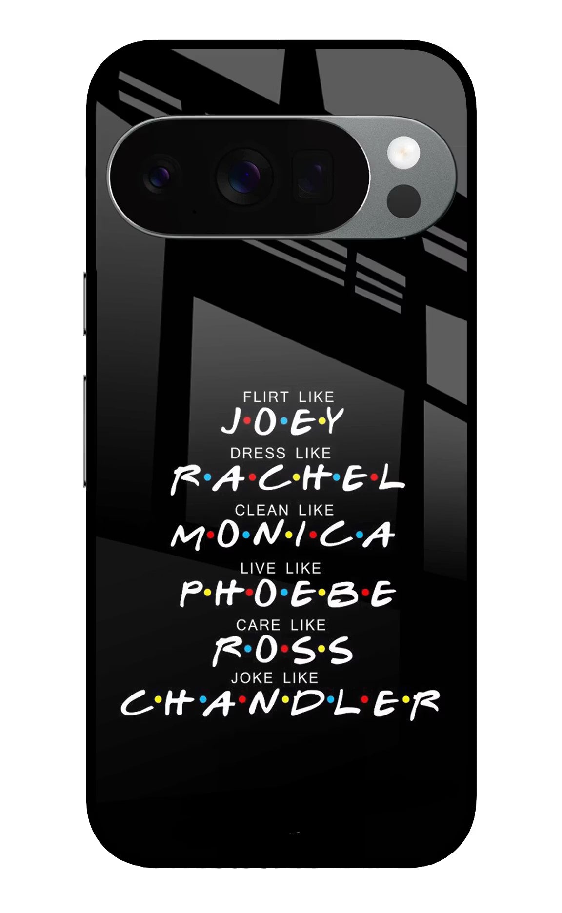 FRIENDS Character Google Pixel 10 Pro Glass Case