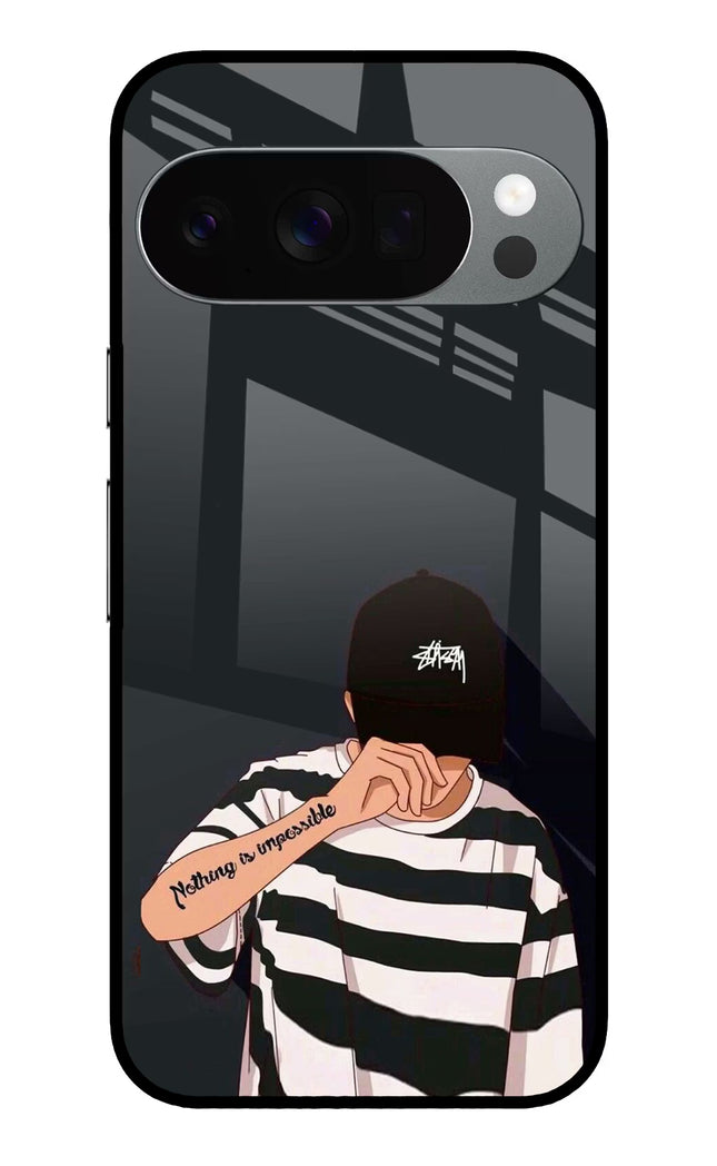 Aesthetic Boy Google Pixel 10 Pro Glass Case