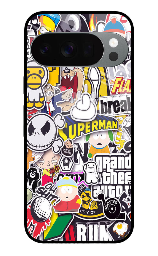 Sticker Bomb Google Pixel 10 Pro Glass Case