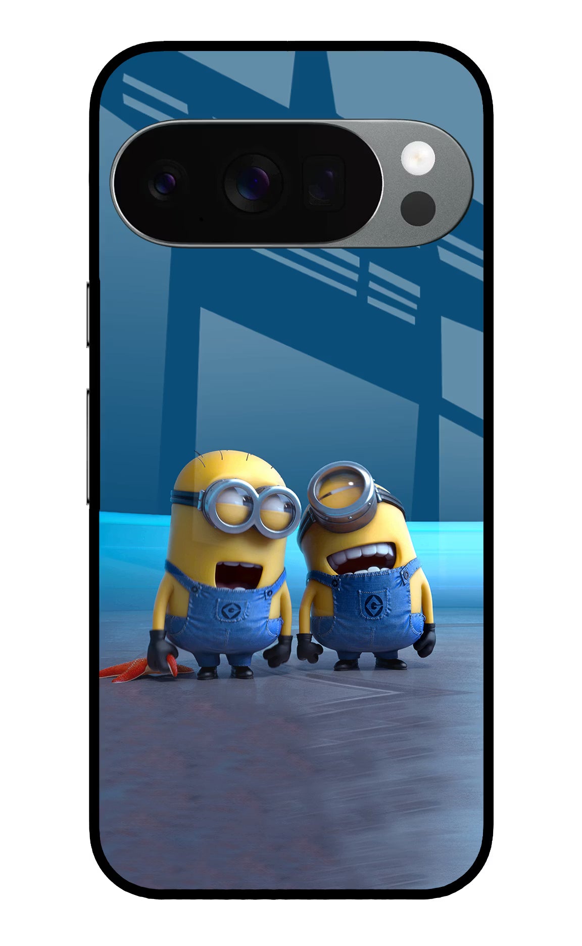 Minion Laughing Google Pixel 10 Pro Glass Case
