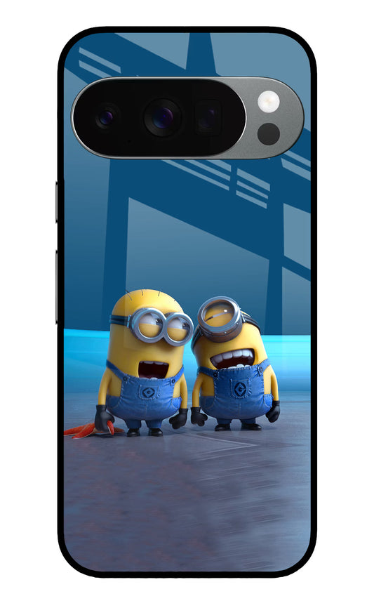 Minion Laughing Google Pixel 10 Pro Glass Case