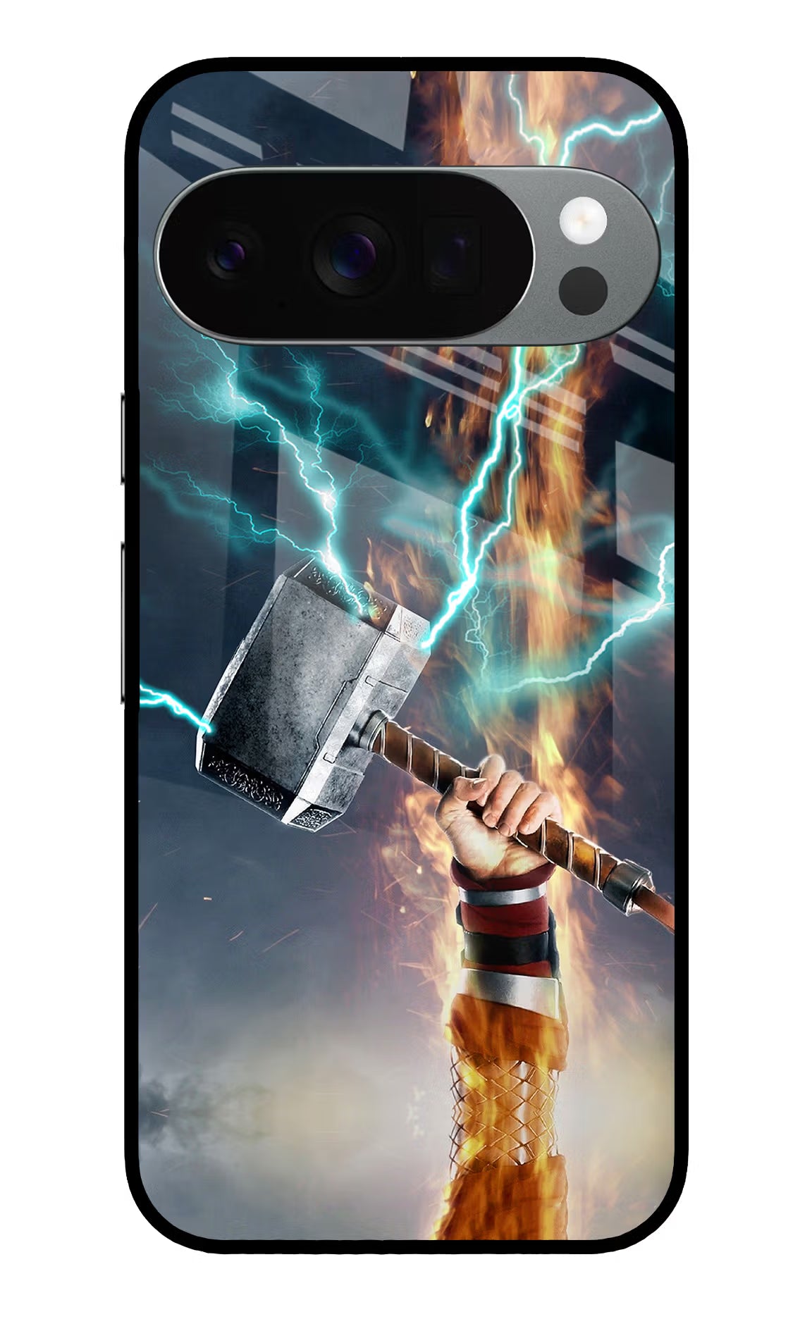 Thor Hammer Mjolnir Google Pixel 10 Pro Glass Case