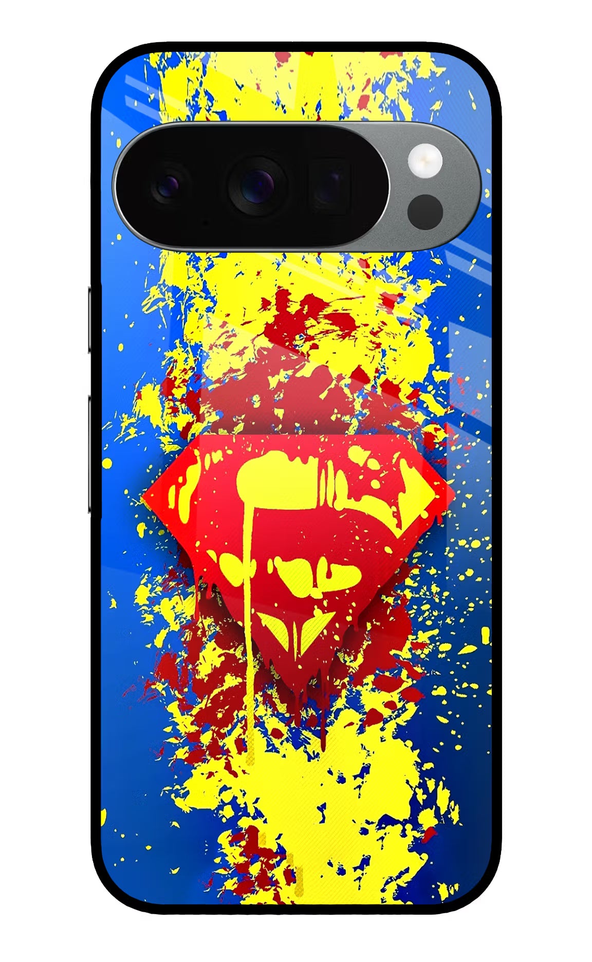 Superman logo Google Pixel 10 Pro Glass Case