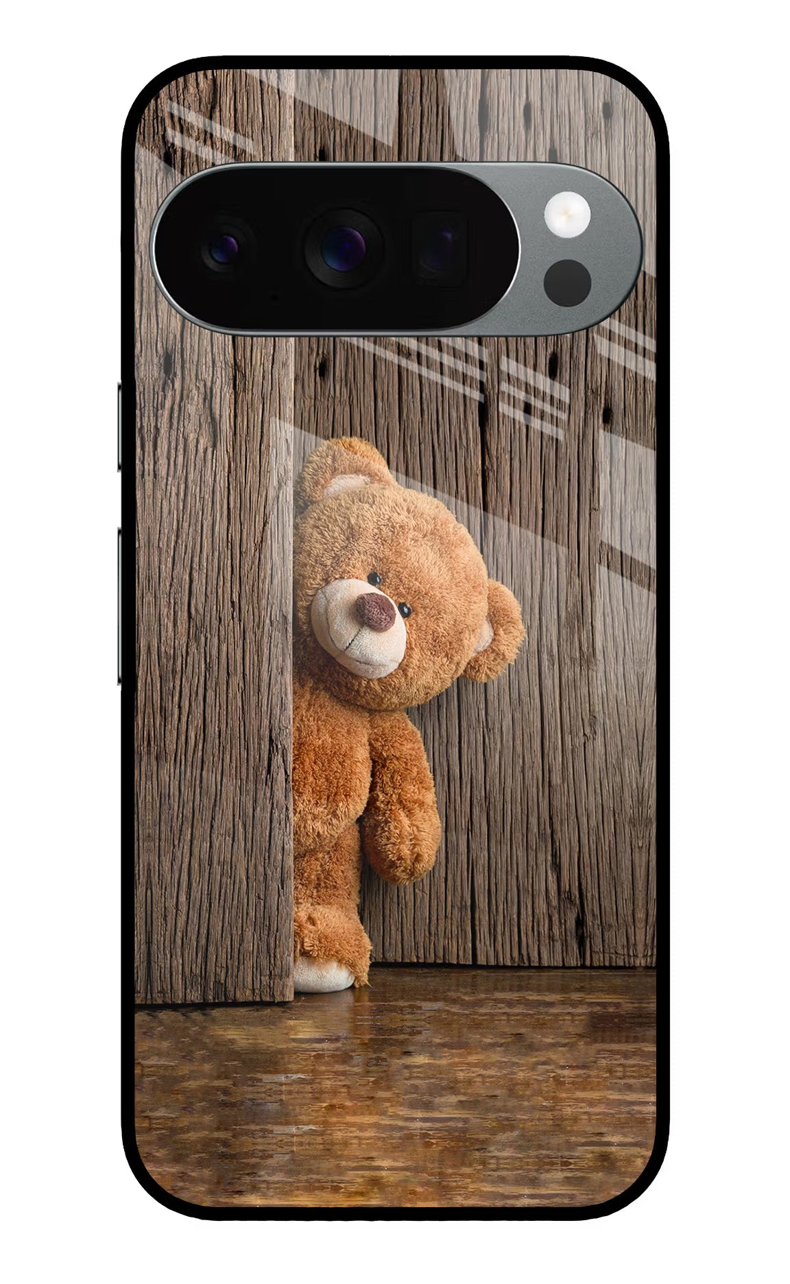 Teddy Wooden Google Pixel 10 Pro Glass Case