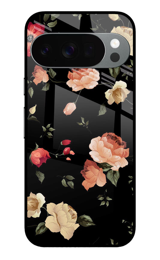 Flowers Google Pixel 10 Pro Glass Case