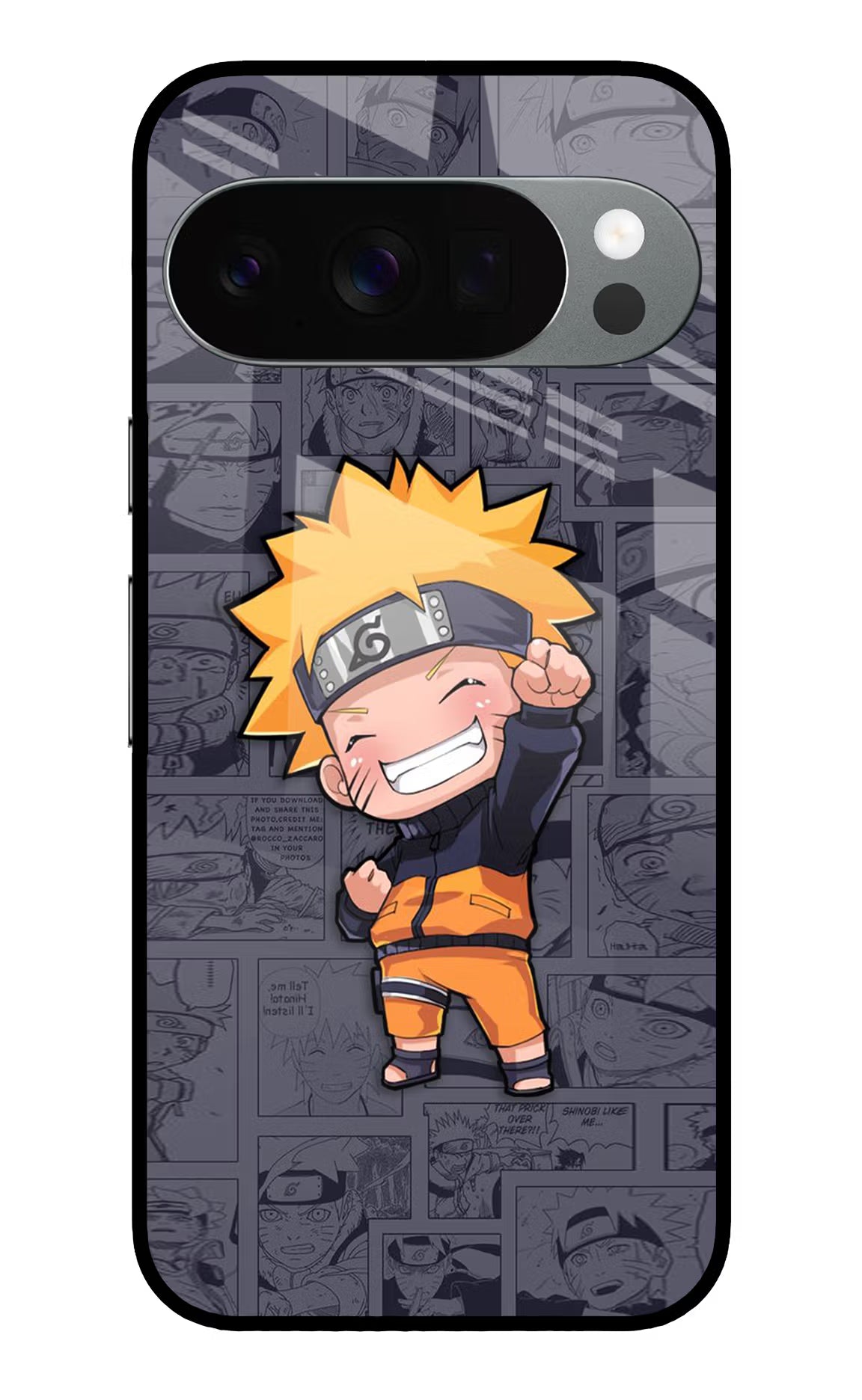 Chota Naruto Google Pixel 10 Pro Glass Case