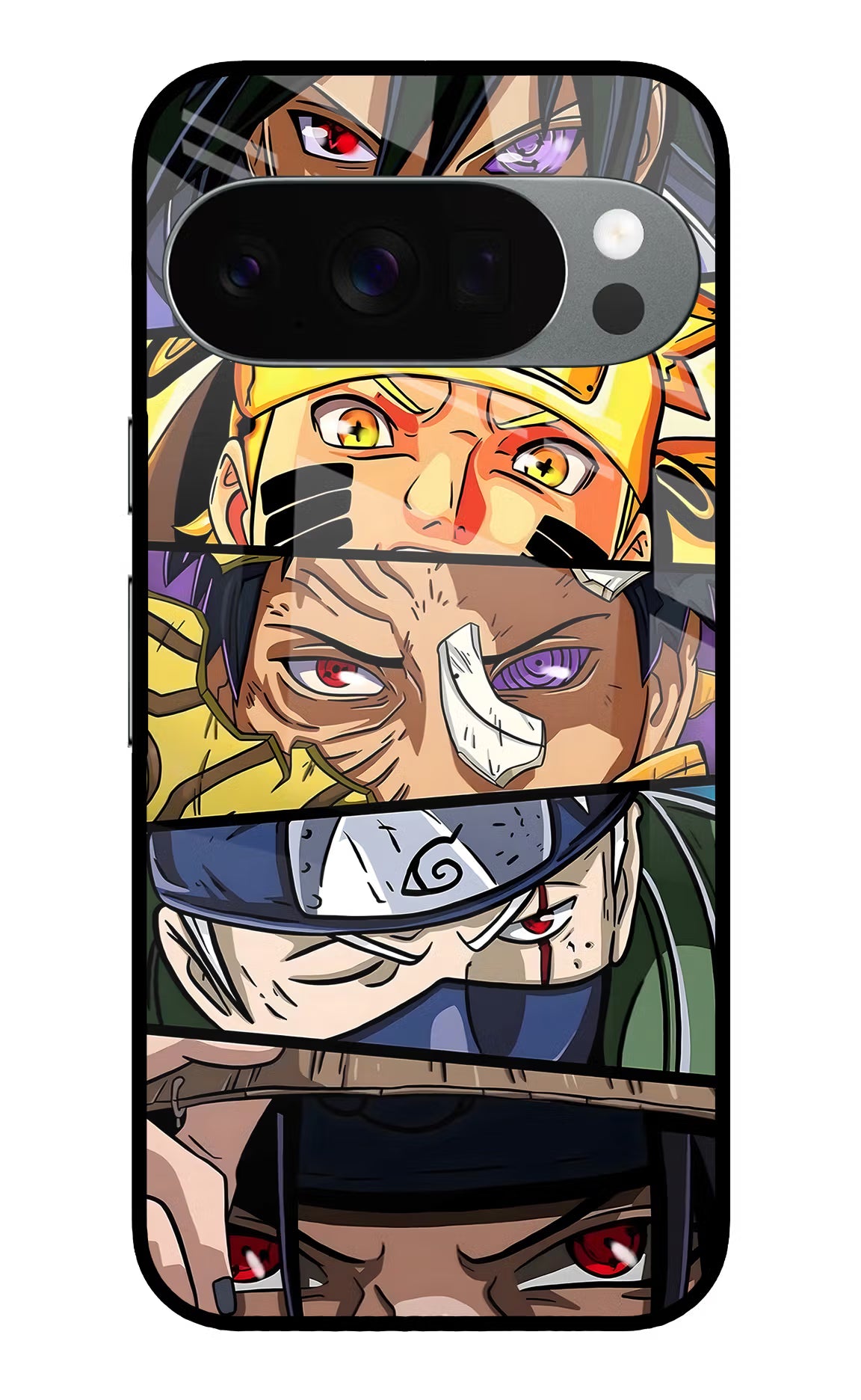 Naruto Character Google Pixel 10 Pro Glass Case