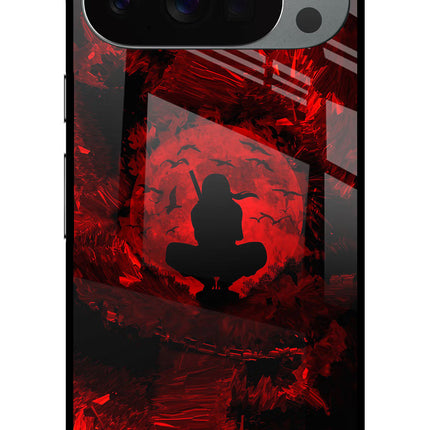 Itachi Uchiha Google Pixel 10 Pro Glass Case Back Cover by Casekaro