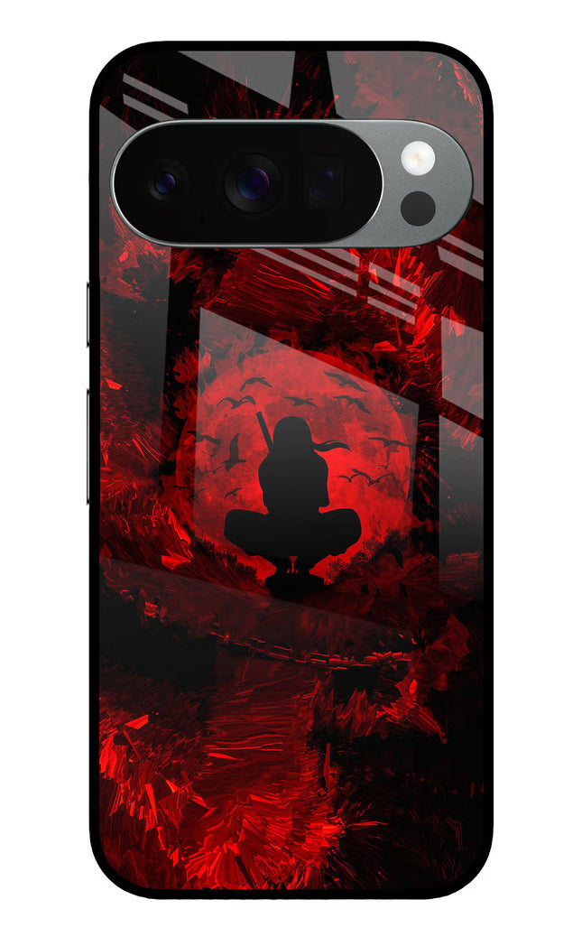 Itachi Uchiha Google Pixel 10 Pro Glass Case Back Cover by Casekaro