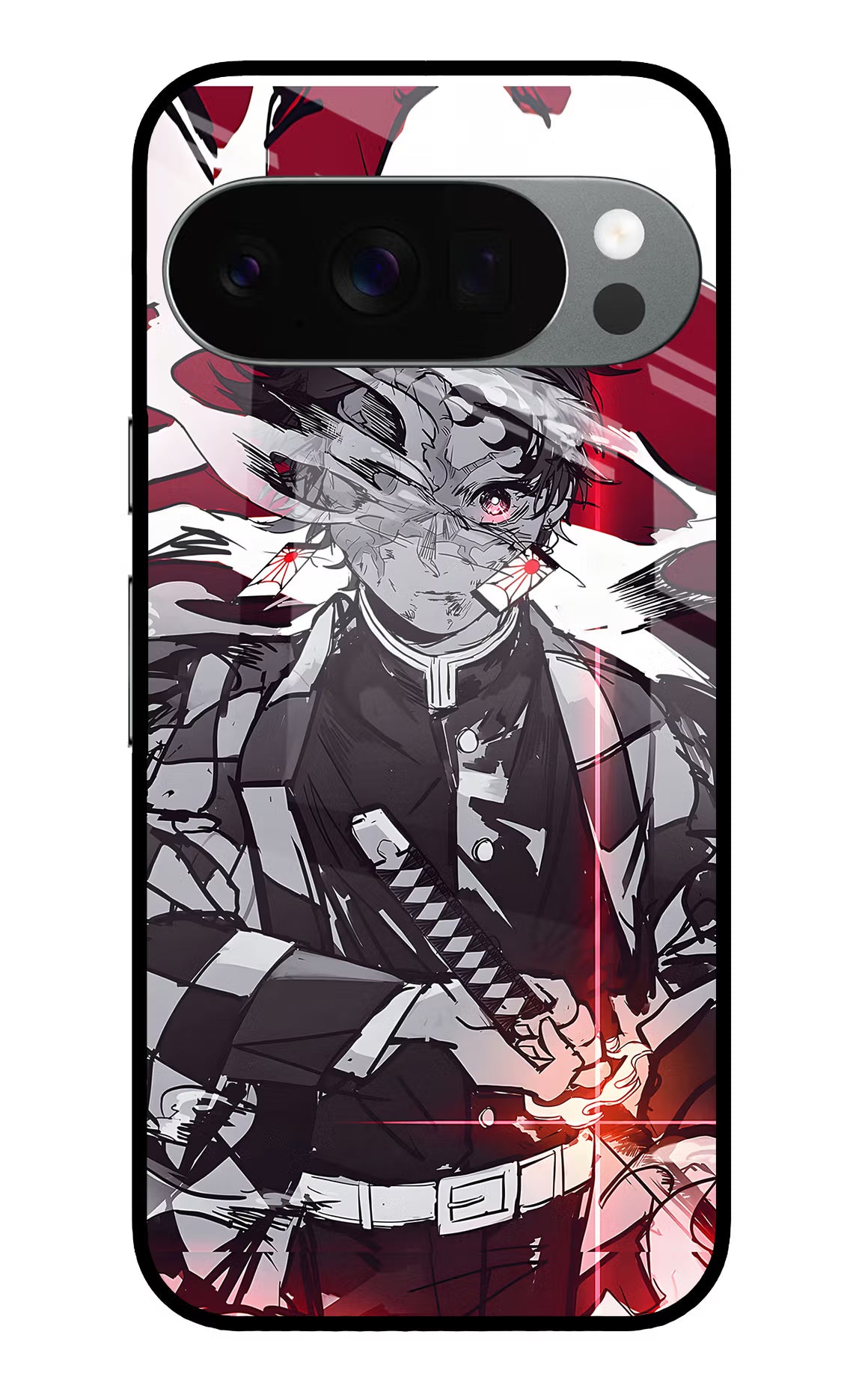Demon Slayer Google Pixel 10 Pro Glass Case