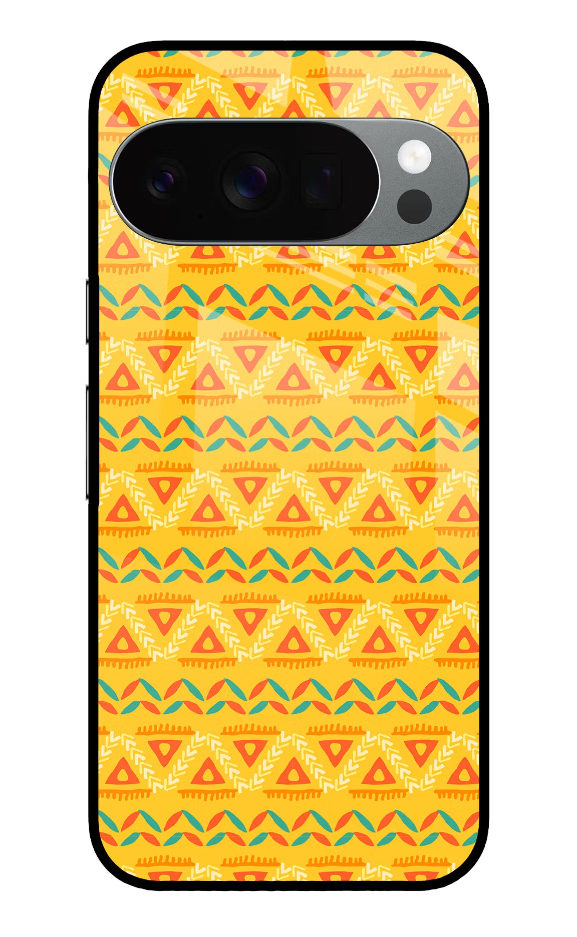 Tribal Pattern Google Pixel 10 Pro Glass Case