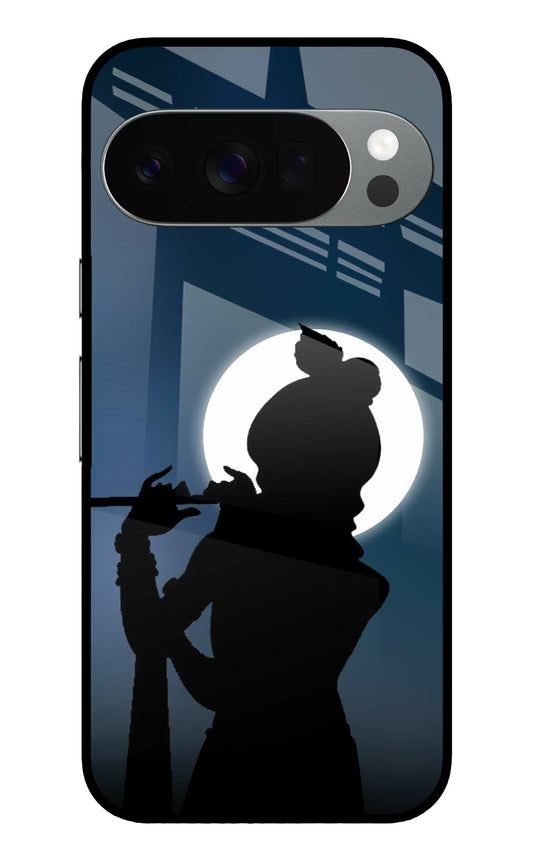 Shri Krishna Silhouette Google Pixel 10 Pro Glass Case