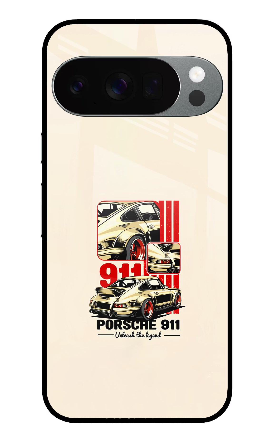 Classic Porsche 911 Google Pixel 10 Pro Glass Case
