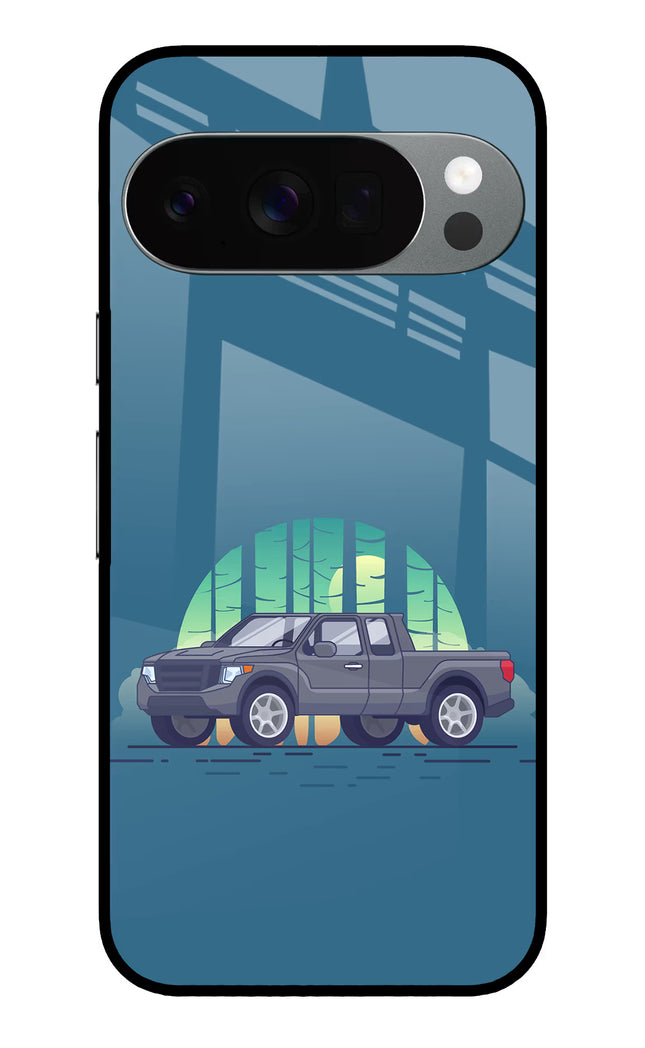 Retro Garage Vibe Google Pixel 10 Pro Glass Case